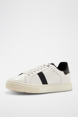 Baskets en cuir - Ecru - Armani Exchange