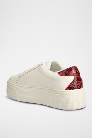 Baskets en cuir - Ecru - Armani Exchange