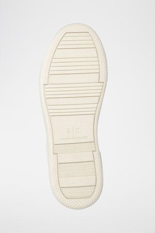 Baskets en cuir - Ecru - Armani Exchange