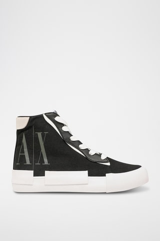 Baskets montantes plateformes - Noir - Armani Exchange