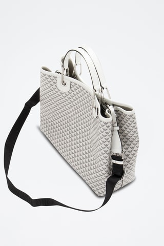 Cabas et pochette - Blanc - Emporio Armani
