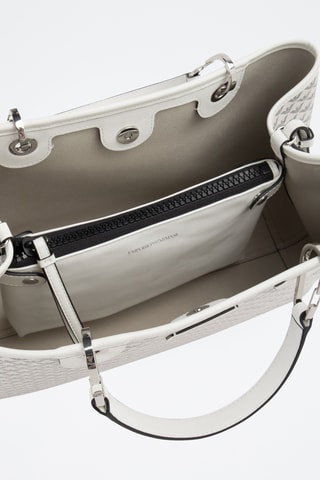Cabas et pochette - Blanc - Emporio Armani