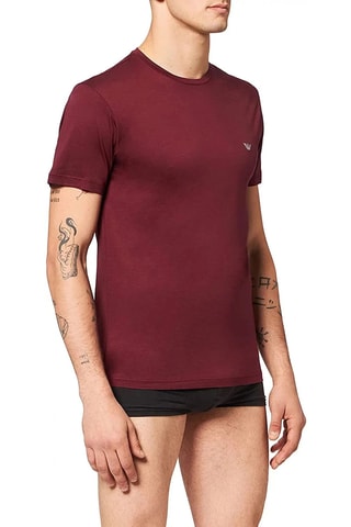 T-shirt - Bordeaux - Emporio Armani
