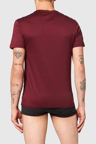 T-shirt - Bordeaux - Emporio Armani