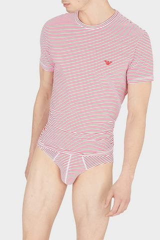 T-shirt - Rouge - Emporio Armani
