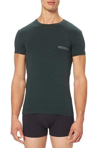T-shirt - Vert foncé - Emporio Armani