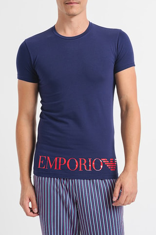 T-shirt - Bleu nuit - Emporio Armani