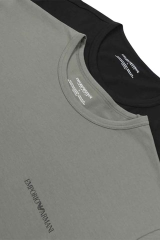 2 t-shirts - Noir et gris - Emporio Armani