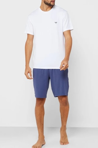 Pyjama - Blanc et Ciel - Emporio Armani