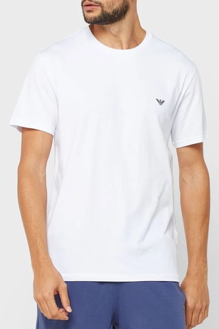 Pyjama - Blanc et Ciel - Emporio Armani