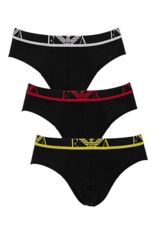 3 slips - Negro - Emporio Armani