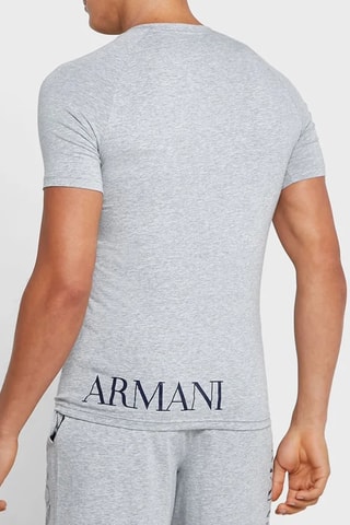 T-shirt - Gris chiné - Emporio Armani
