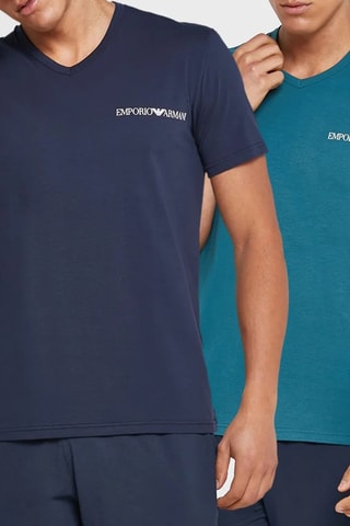 2 t-shirts - Bleu - Emporio Armani