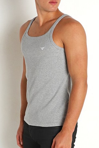 Débardeur - Gris chiné - Emporio Armani