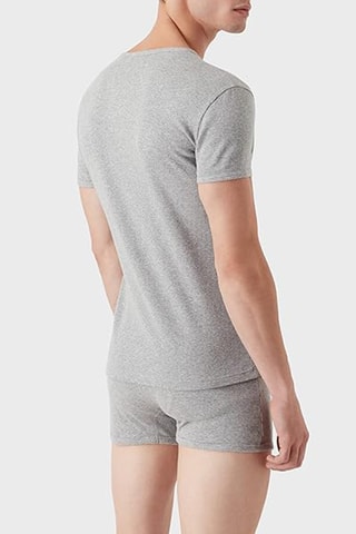 T-shirt - Gris chiné - Emporio Armani