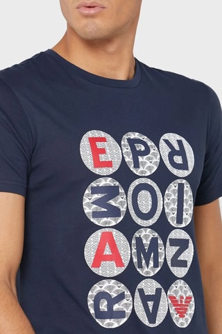 T-shirt - Bleu marine - Emporio Armani