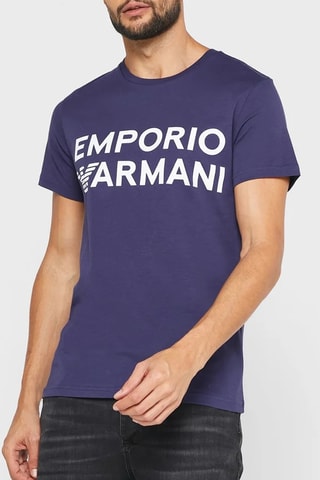 T-shirt - Bleu marine - Emporio Armani