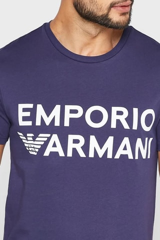 T-shirt - Bleu marine - Emporio Armani