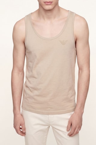 Débardeur de plage - Beige - Emporio Armani