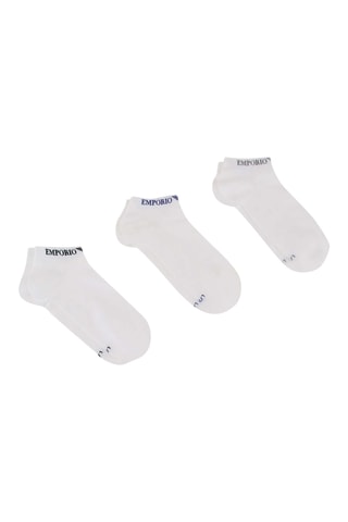 3 paires de chaussettes - Blanc - Emporio Armani