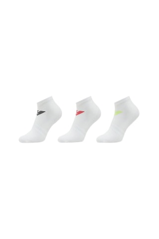 3 paires de chaussettes - Blanc - Emporio Armani