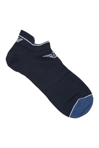 Socquettes - Bleu marine - Emporio Armani