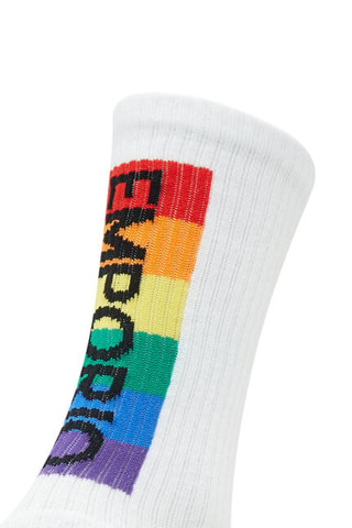 Chaussettes - Blanc - Emporio Armani