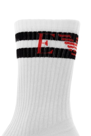 3 pares de calcetines - Negro y blanco - Emporio Armani