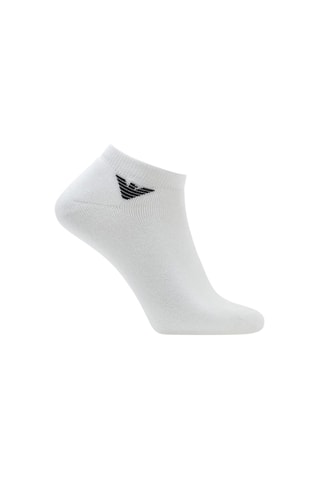 2 paires de socquettes - Blanc - Emporio Armani