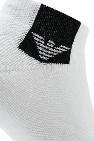 2 paires de socquettes - Blanc - Emporio Armani