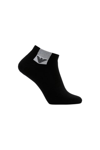 2 paires de socquettes - Noir - Emporio Armani