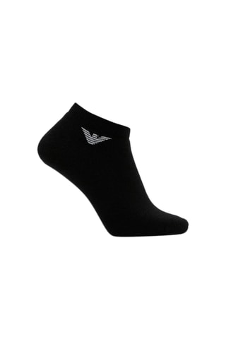 2 paires de socquettes - Noir - Emporio Armani