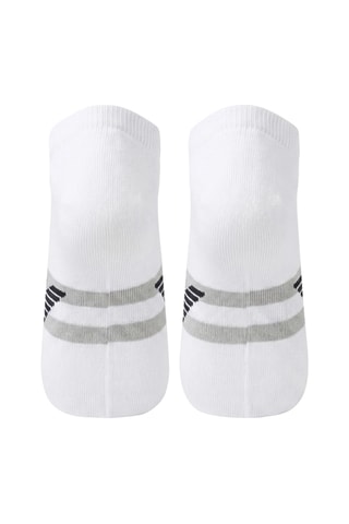 2 paires de socquettes - Blanc - Emporio Armani