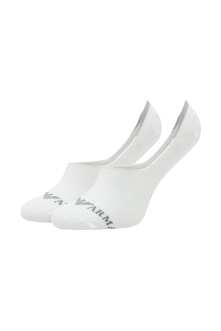 3 paires de protège-pieds - Blanc - Emporio Armani
