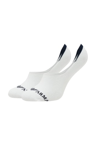3 paires de protège-pieds - Blanc - Emporio Armani