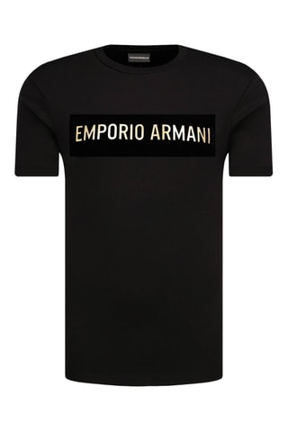 T-shirt regular - Noir - Emporio Armani