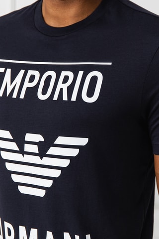 T-shirt - Bleu marine - Emporio Armani