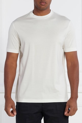 T-shirt regular - Blanc - Emporio Armani
