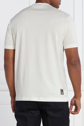 T-shirt regular - Blanc - Emporio Armani