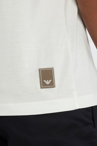 T-shirt regular - Blanc - Emporio Armani