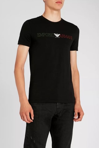T-shirt - Noir - Emporio Armani