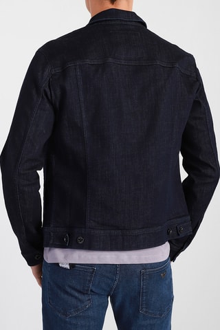 Veste en jean - Bleu nuit - Emporio Armani