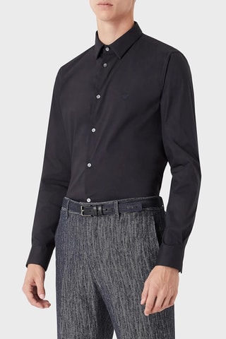 Chemise - Bleu nuit - Emporio Armani