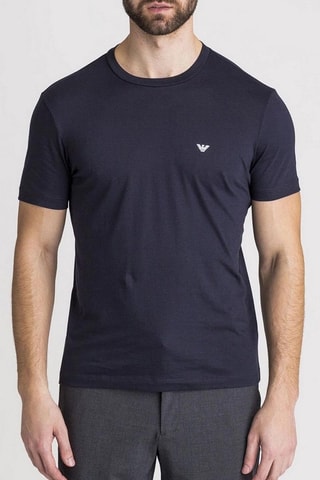 T-shirt - Bleu nuit - Emporio Armani