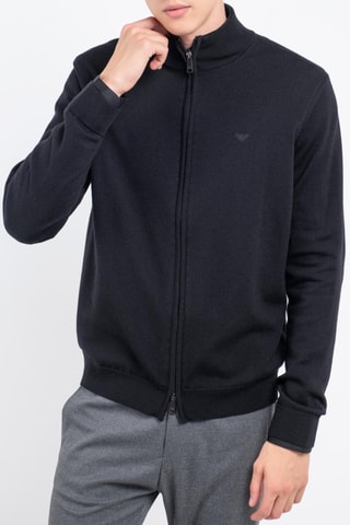 Veste en laine - Noir - Emporio Armani