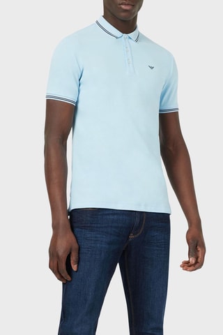Polo slim - Ciel - Emporio Armani