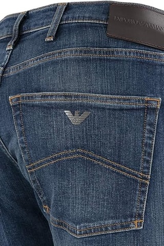 Jean slim - Bleu cobalt - Emporio Armani