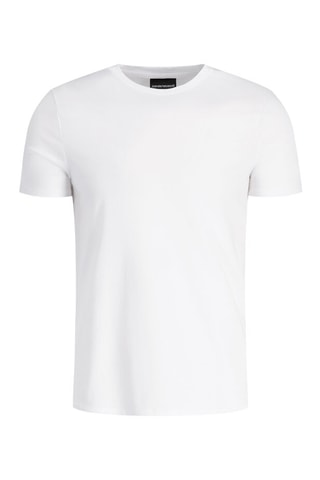 T-shirt regular - Blanc - Emporio Armani