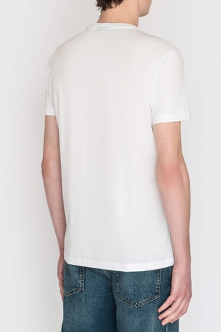 T-shirt regular - Blanc - Emporio Armani