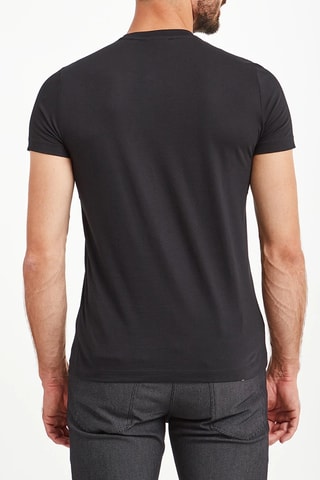 T-shirt regular - Noir - Emporio Armani